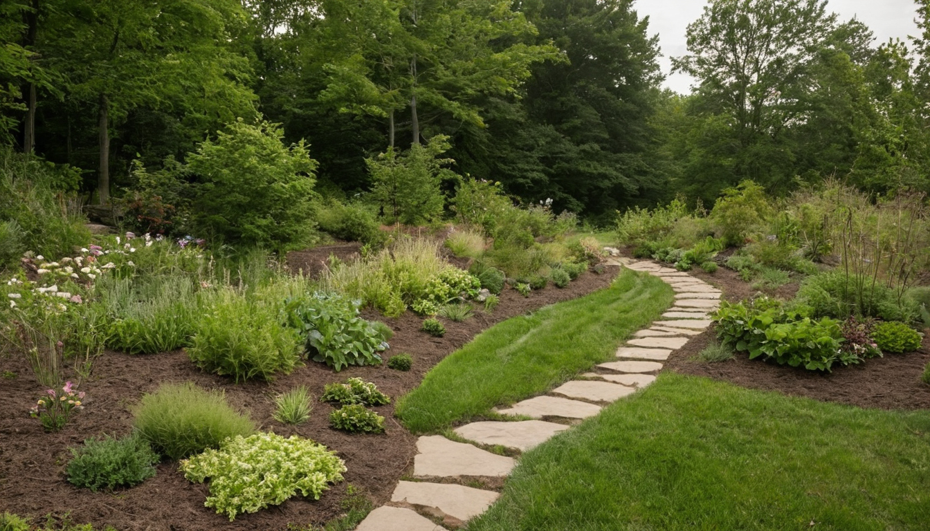Where Architecture Ends and Landscape Architecture Starts on a Residential Site Plan outdoor visual