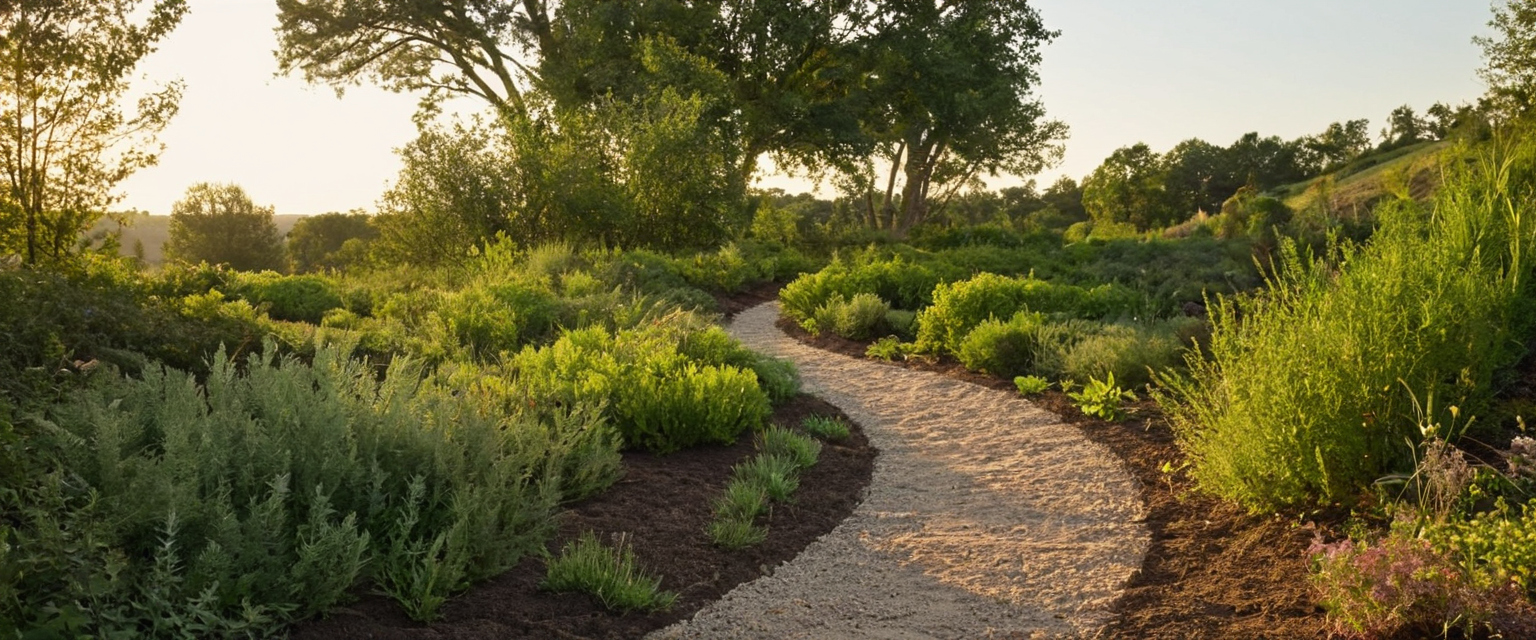 What risks appear when architecture and landscape architecture are not coordinated outdoor visual